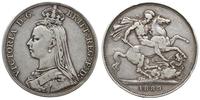 korona 1889, Londyn, srebro "925", drobne uszkod