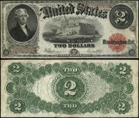 2 dolary 1917, seria E10982908A, czerwona pieczę