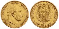 10 marek 1880/a, złoto 3.96 g
