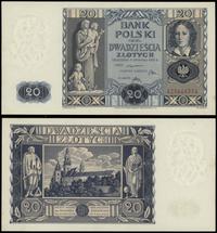 20 złotych 11.11.1936, seria AE, numeracja 56465