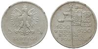 5 złotych  1930, Warszawa, 100. rocznica Powstan
