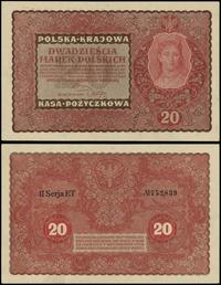 20 marek polskich 23.08.1919, seria II-ET, numer