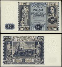 20 złotych 11.11.1936, seria AE, numeracja 45824