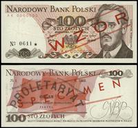100 złoty 17.05.1976, seria AK, numeracja 000000