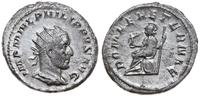 antoninian 246-247, Rzym, Aw: Popiersie cesarza 