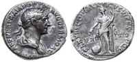 denar 114-117, Rzym, Aw: Głowa cesarza w prawo i