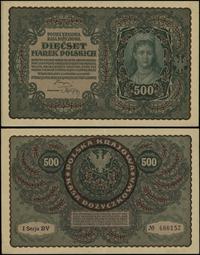 500 marek polskich 23.08.1919, seria I-BV, numer