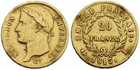 20 franków 1813/L, złoto 6.39 g
