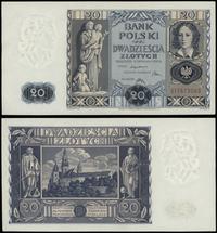 20 złotych 11.11.1936, seria BF, numeracja 58730