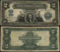 2 dolary 1899, niebieska pieczeć, podpisy: Speel