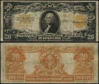 20 dolarów 1922, żółta pieczęć, podpisy: Speelma