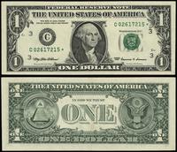 1 dolar 1999, zielona pieczeć, podpisy: Withrow 