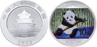 10 juanów 2014, Miś Panda, 1 uncja czystego sreb