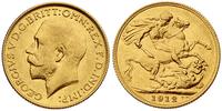 1 funt 1912, złoto 7.95 g