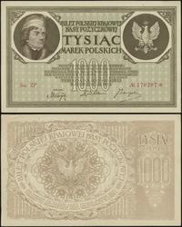 1.000 marek polskich 17.05.1919, znak wodny "orł