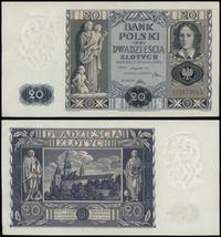 20 złotych 11.11.1936, seria BF, numeracja 58730