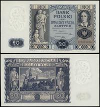 20 złotych  11.11.1936, seria BF, numeracja 5873