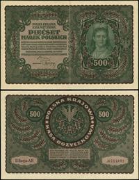 500 marek polskich 23.08.1919, seria II-AR, nume