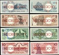 Polska, zestaw banknotów niewprowadzonych do obiegu z serii miasta polskie, 1, 2, 5, 10, 20, 50, 100, 200 i 500 złotych, 1.03.1990