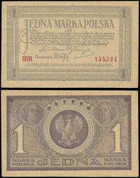 1 marka polska 17.05.1919, seria IBR, numeracja 