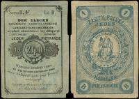 dawny zabór rosyjski, bon na 1 złoty = 15 kopiejek, 1863