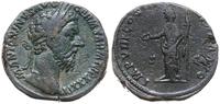 sestercja 176, Rzym, Aw: Popiersie cesarza w pra