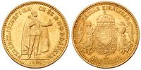 10 koron 1894, złoto 3.37 g