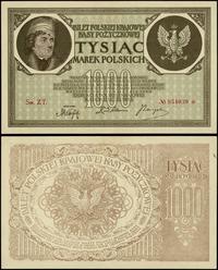 1.000 marek polskich 17.05.1919, seria ZT, numer