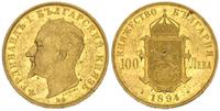 100 lewa 1894/ K. B., złoto 32.26 g