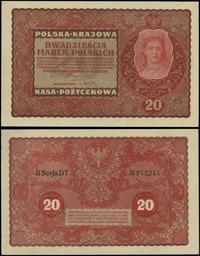 20 marek polskich 23.08.1919, seria II-DT, numer