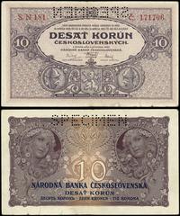 10 koron 2.01.1927, seria SN 181, numeracja 1717