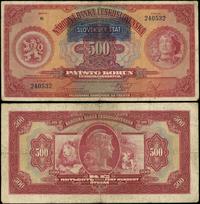 Czechosłowacja, 500 koron, 2.05.1929