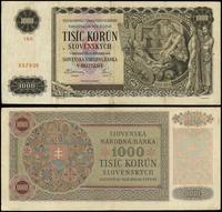 1.000 koron 25.11.1940, seria 1K6, numeracja 257