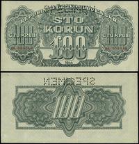 100 koron 1944, seria AK, numeracja 854348, perf