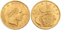20 koron 1876, złoto 8.96 g