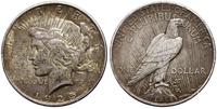 1 dolar 1925, Filadelfia, typ Peace, patyna