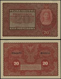20 marek polskich 23.08.1919, seria II-FU, numer
