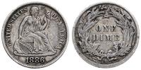 10 centów 1886, Filadelfia