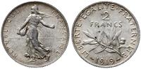 2 franki 1919, Paryż, srebro "835", 9.99 g, Gado
