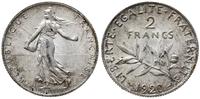 2 franki 1920, Paryż, srebro "835", 10.01 g, Gad