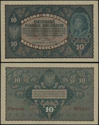 10 marek polskich 23.08.1919, II Serja AL, numer