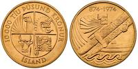 10.000 kronur 1974, złoto 15.58 g