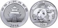 10 yuanów 2008, Misie Panda, 1 uncja srebra prób