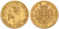 20 lirów 1856, Genua, złoto 6.42 g