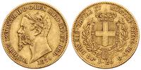 20 lirów 1859, Turyn, złoto 6.43 g