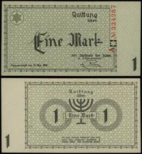 1 marka 15.05.1940, seria A 334287, małe zagniec