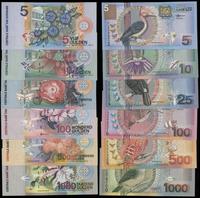 zestaw 6 banknotów, 5, 10, 25, 100, 500 i 1000 g