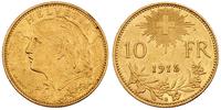 10 franków 1915, złoto 3.23 g