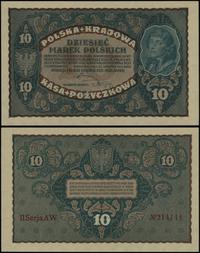 10 marek polskich 23.08.1919, seria II-AW 214144
