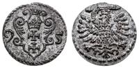 denar 1595, Gdańsk, bardzo ładny, CNG 145.VI, Ko